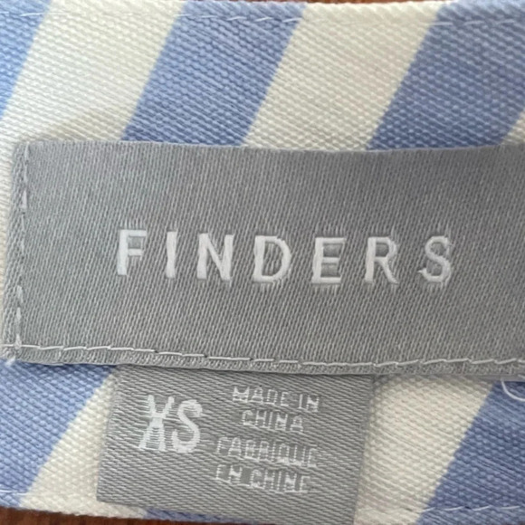 Finders Keepers Stripes Crop Top, size XS, excellent condition. Fully lined. - Picture 5 of 6
